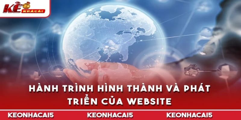Hành trình hình thành và phát triển của website