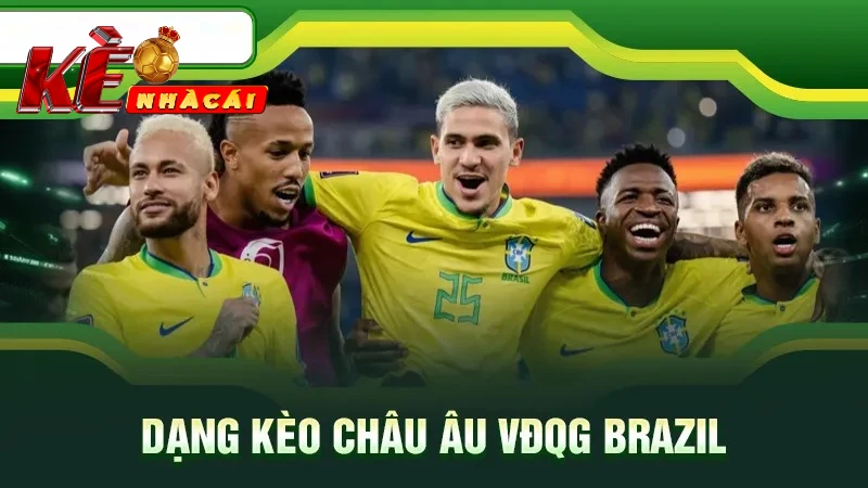 Dạng kèo châu Âu VĐQG Brazil
